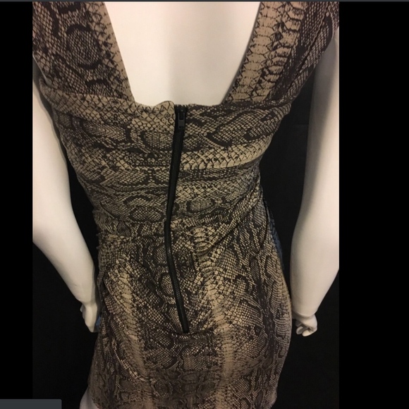 NEW‎ The Kooples Python Print Crisscross Sheath Dress [SZ 40 ] - Picture 8 of 11
